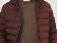 Лёгкая утеплённая куртка, Красный