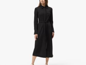 Платье Lacoste приталенного кроя