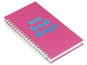 Записная книжка MESHU "No bad days" 95*175 мм 96 л, матовая ламинация, выборочный УФ-лак