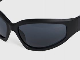 Солнцезащитные очки в спортивном стиле, Черный