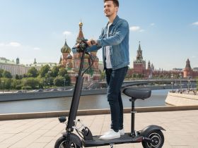 Самокат  Exegol ESEXS Pro 10, цвет Черный