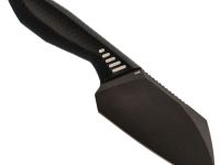 Фиксированный нож Morpheus Tezis, сталь VG-10, рукоять ТПЭ, черный