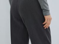 Зауженные брюки с ремнём, Серый