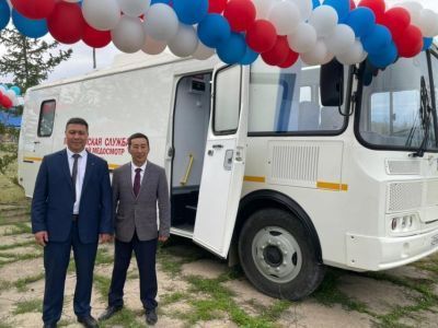 В Чурапчинском районе заработал передвижной медицинский комплекс на базе автобуса ПАЗ