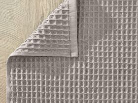 Полотенце вафельное Lorgo, гранит