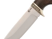 Нож Егерь, кованый, сталь Х12МФ, литье, венге