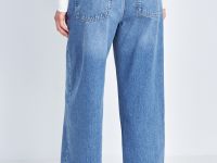Джинсы wide leg fit женские