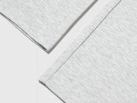 Широкие трикотажные брюки для девочек, Серый