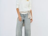 Базовый лонгслив, Белый