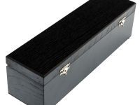 Подарочная шкатулка для ножа с двойным дном, дуб, лак