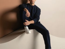 Брюки Massimo men, синие прямые