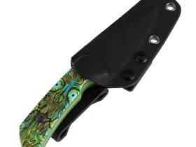 Туристический нож Kansept Fenrir, сталь D2, рукоять G10, Jade