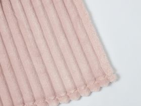 Плед Мягкая полоска/Soft strip, пудра