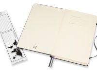 Записная книжка в линейку Moleskine "Classic Expended" Large 13х21 cм 240 стр., твердая обложка черн