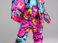 Комплект текстильный с полиуретановым покрытием для девочек: куртка, полукомбинезон