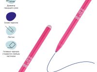 Ручка гелевая стираемая MESHU "Flamingo" синяя, 0,5 мм, корпус ассорти