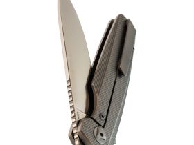 Складной нож Steelclaw SC03, сталь M390, рукоять титан