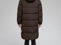 Длинный пуховик с натуральным пухом