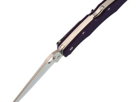 Складной нож Steelclaw Коп 1, сталь D2, рукоять G10, фиолетовый