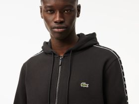 Мужская толстовка Lacoste стандартного кроя из хлопка на молнии