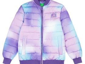 Куртка текстильная с полиуретановым покрытием для девочек