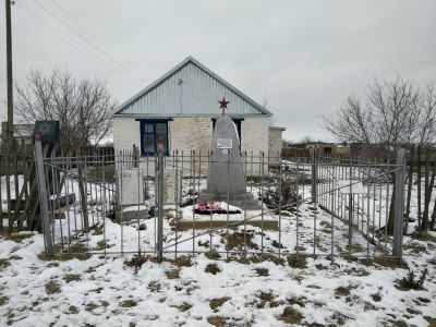 Братская могила советских воинов, погибших в период Сталинградской битвы