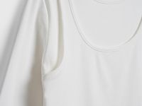 Лонгслив с майкой для девочек, Белый