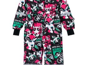 Комбинезон текстильный с полиуретановым покрытием для девочек