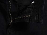 Узкие джинсы с высокой посадкой, Черный