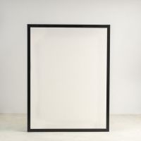 Холст на подрамнике с рамой "Langer" 30х40 см, 280 г, 100% хлопок, акриловый грунт, черный
