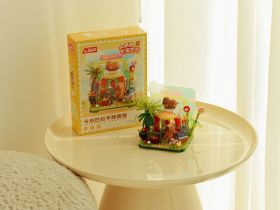 GK003 Конструктор Капибары в кемпинге