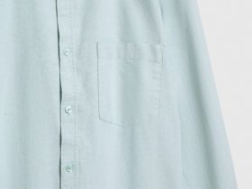 Рубашка из ткани оксфорд, Зеленый