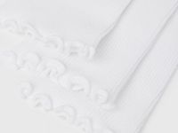 Носки для девочек, 3 пары, Белый