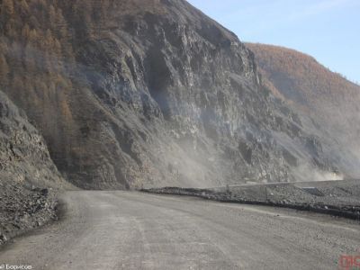 В Якутии из-за размыва земляного полотна закрыли участок трассы «Колыма»