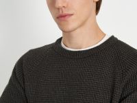 Джемпер с рукавом реглан и округлой горловиной