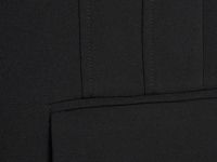 Однобортный приталенный жакет, Черный