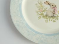Набор тарелок Зайчата в кружевах/ Merletto e Coniglietti II