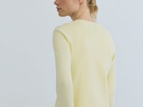 Кардиган из вискозы, Желтый