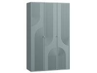 Распашной шкаф Монсон 3-135x222 Серо-зеленый