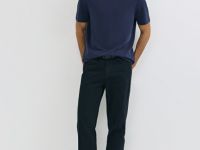 Футболка из гладкой ткани, Синий