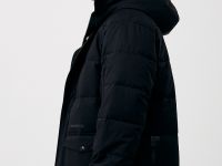 Куртка утепленная прямого силуэта