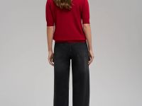 Легкий джемпер с коротким рукавом