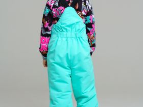 Комплект текстильный с полиуретановым покрытием для девочек: куртка, полукомбинезон