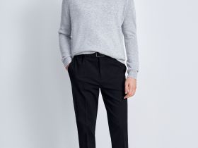 Укороченные брюки с эластичным поясом