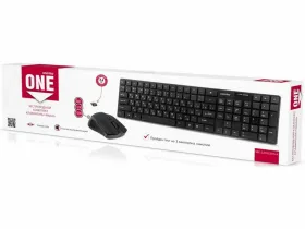 Беспроводной комплект Smartbuy ONE клавиатура +  мышь (SBC-229352AG-K) (черный)