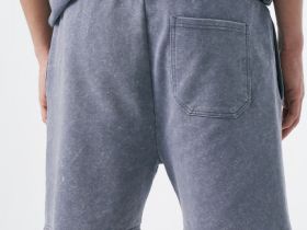 Трикотажные шорты, Синий