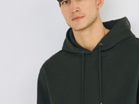 Худи из хлопка, Зеленый