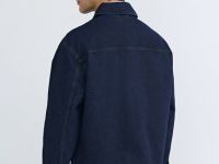 Джинсовая куртка-рубашка, Синий