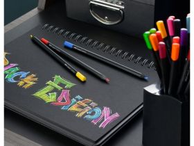 Набор карандашей цветных Faber-castell "Black Edition" 36 шт, черное дерево, в картоне