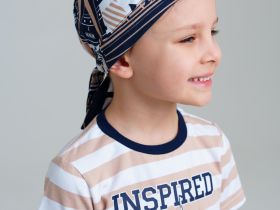 Бандана трикотажная для мальчиков, 2 шт в комплекте